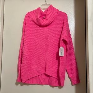 Sweet Republic pink turtleneck